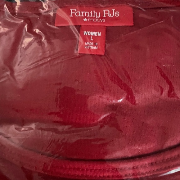 NWT Macy’s Family Pajamas size large - Picture 1 of 6